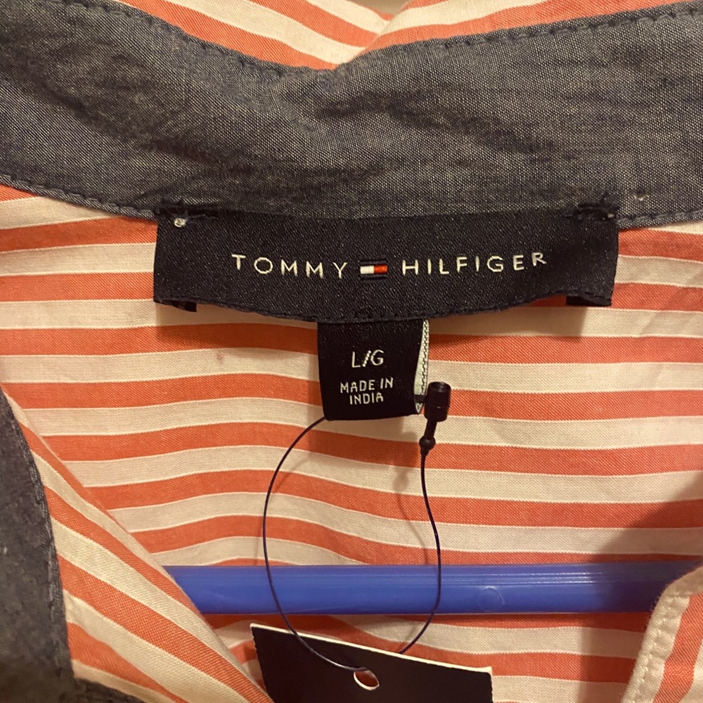 Tommy Hilfiger half button down